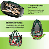 Kate McEnroe New York Kitschy Retro Cherry Mid Century Modern Garden Tool BagGarden Tool BagJWjFhHmiEm