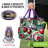 Kate McEnroe New York Kitschy Retro Cherry Mid Century Modern Garden Tool BagGarden Tool BagJWjFhHmiEm