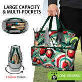 Kate McEnroe New York Kitschy Retro Cherry Mid Century Modern Garden Tool BagGarden Tool BagJWjFhHmiEm
