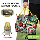 Kate McEnroe New York Kitschy Retro Cherry Mid Century Modern Garden Tool BagGarden Tool BagJWjFhHmiEm