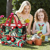 Kate McEnroe New York Kitschy Retro Cherry Mid Century Modern Garden Tool BagGarden Tool BagTCY9LjELJa