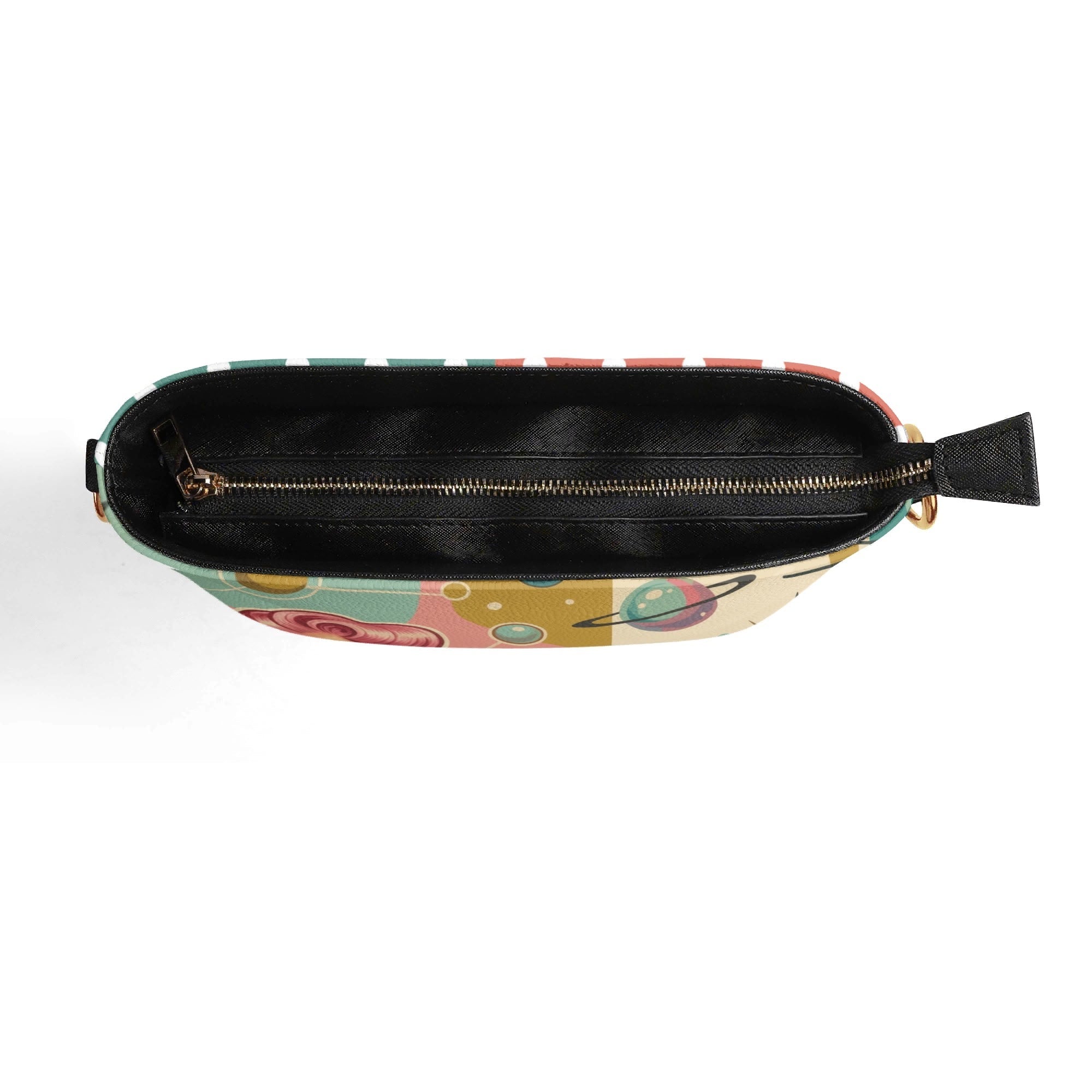 Kate McEnroe New York Kitschy Retro Mermaid Polka Dot Mid Century Modern Bucket BagHandbagsNVOZ6GPY-1