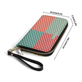 Kate McEnroe New York Kitschy Retro Mermaid Polka Dot Mid Century Modern WalletWalletsW8MX238W-1