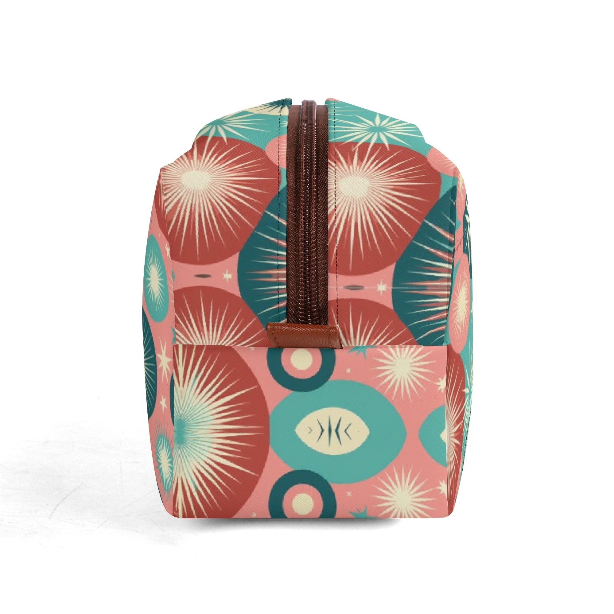 Kate McEnroe New York Kitschy Retro Poodle Mid Century Modern Toiletry Bag, 50s Kitsch Dopp Kit, Atomic Age Travel OrganizerCosmetic &amp; Toiletry BagsW0ZGLQ2W - 1