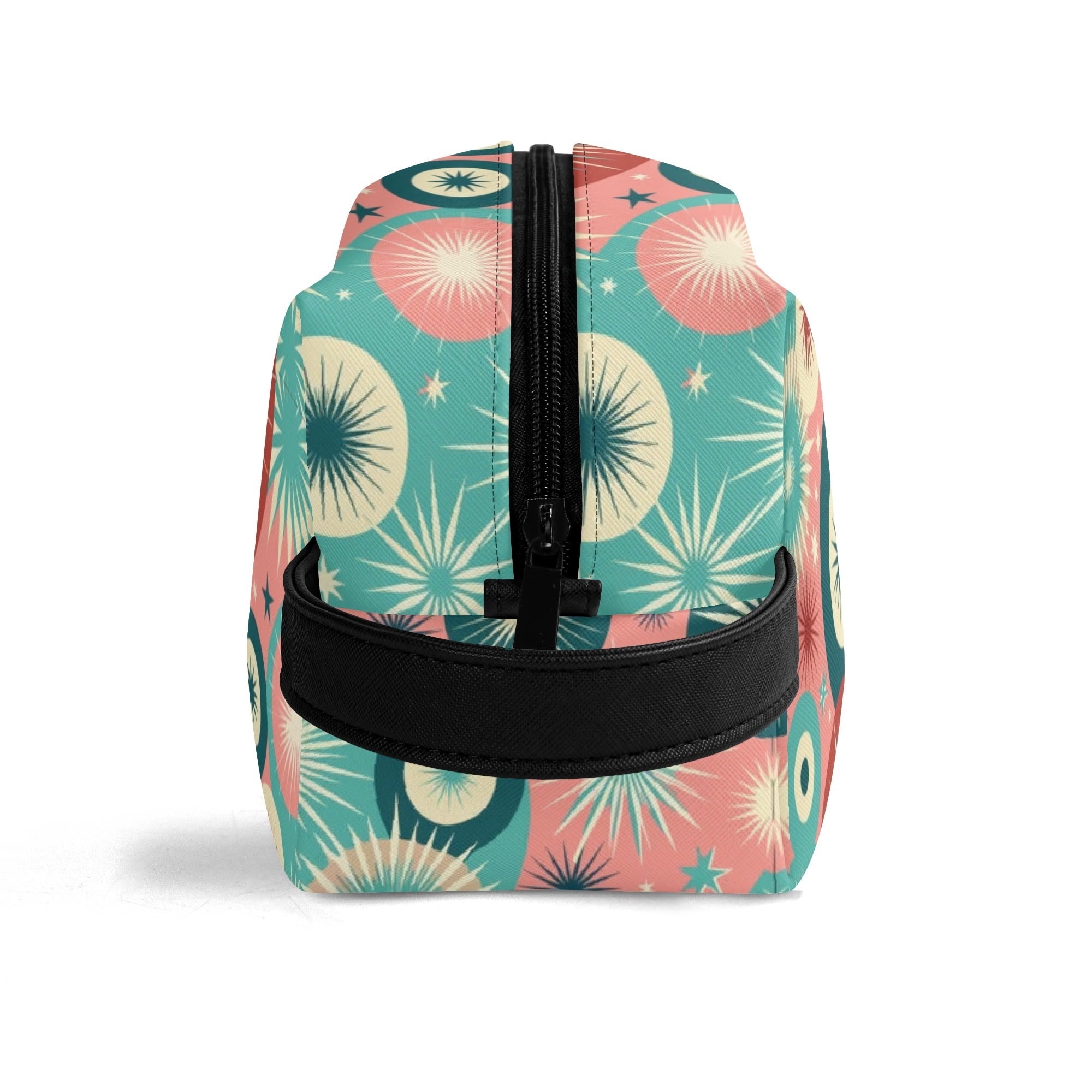 Kate McEnroe New York Kitschy Retro Poodle Mid Century Modern Toiletry Bag, 50s Kitsch Dopp Kit, Atomic Age Travel OrganizerCosmetic &amp; Toiletry BagsW0ZGLQ2W - 2