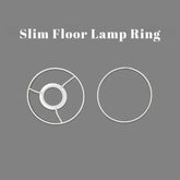 Kate McEnroe New York Lamp Shade Ring Frame Replacement for Floor Lamp ShadesLighting Accessoriesstanding-floor-lamp-ring