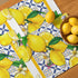 Kate McEnroe New York Lemon and Tiles Cobalt Blue & Yellow Set of 4 PlacematsPlacematsD3012939