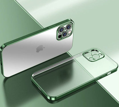 Kate McEnroe New York Luxury Clear Phone Case For Apple iPhone Series 12 Mobile Phone Cases For iPhone 12 mini / Green 49944353-for-iphone-12-mini-green