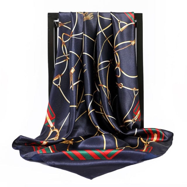 Kate McEnroe New York Luxury Square Silk Printed Scarves Scarves 07 / 90X90cm 29120458-07-90x90cm