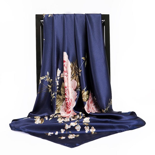 Kate McEnroe New York Luxury Square Silk Printed Scarves Scarves 13 / 90X90cm 29120458-13-90x90cm
