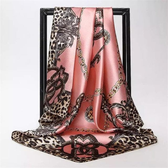 Kate McEnroe New York Luxury Square Silk Printed Scarves Scarves 16 / 90X90cm 29120458-16-90x90cm