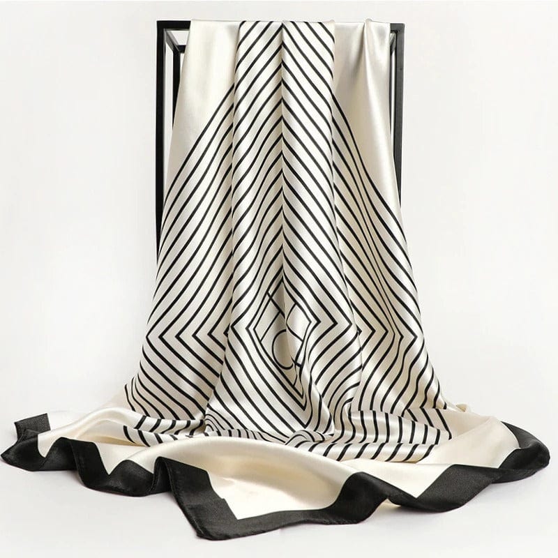 Kate McEnroe New York Luxury Square Silk Printed Scarves Scarves 21 / 90X90cm 29120458-21-90x90cm