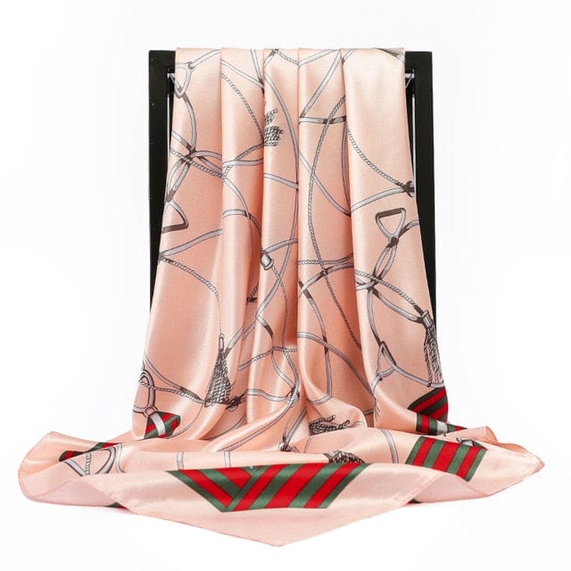Kate McEnroe New York Luxury Square Silk Printed Scarves Scarves 47 / 90X90cm 29120458-47-90x90cm