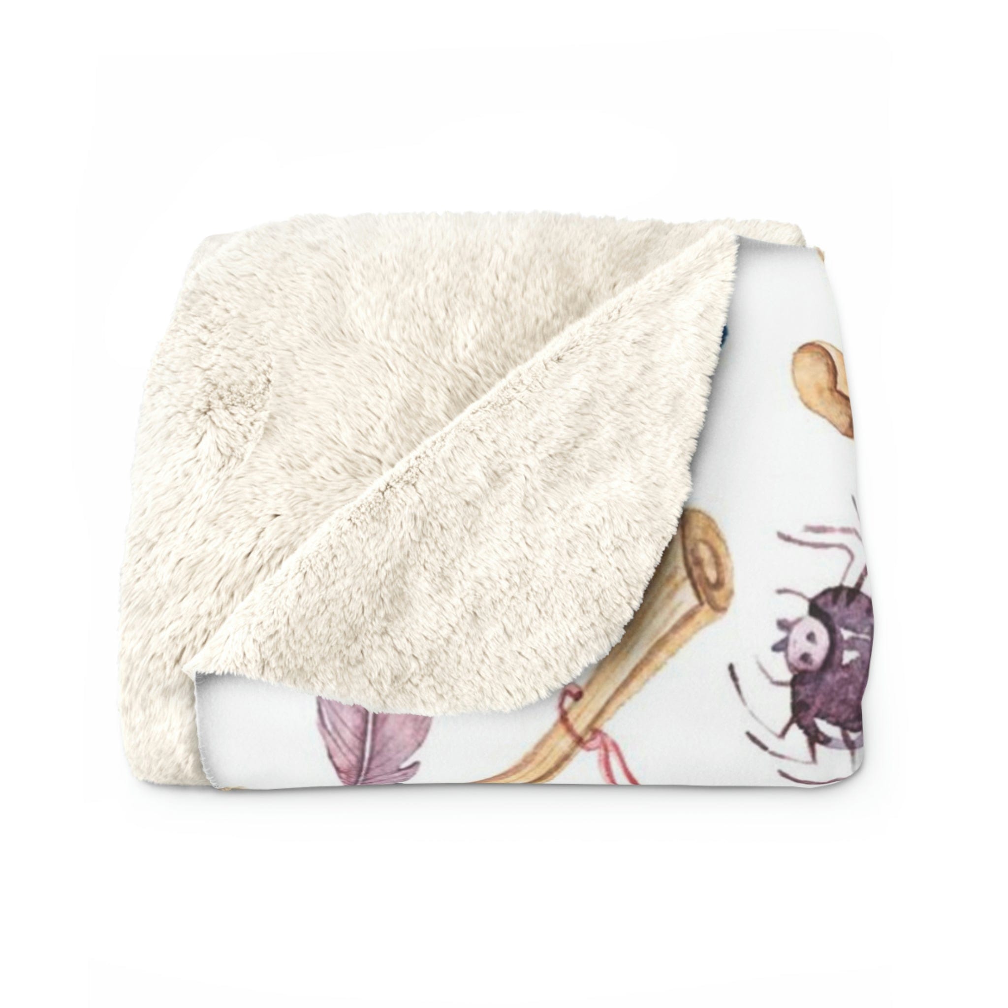 Kate McEnroe New York Magic School Wizards Sherpa Fleece Kids BlanketBlankets3549443955