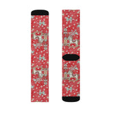 Kate McEnroe New York Magical Nutcracker Socks, Unisex, Crew Length, Fleece Lined, Ribbed Tubes, Cushioned Bottoms, Holiday Gifts, Stocking StuffersSocks18285444812931218171