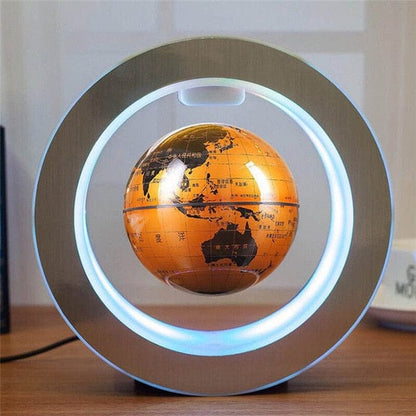 Kate McEnroe New York Magnetic Floating Globe World Globes Yellow / US PLUG 32659210-yellow-us-plug