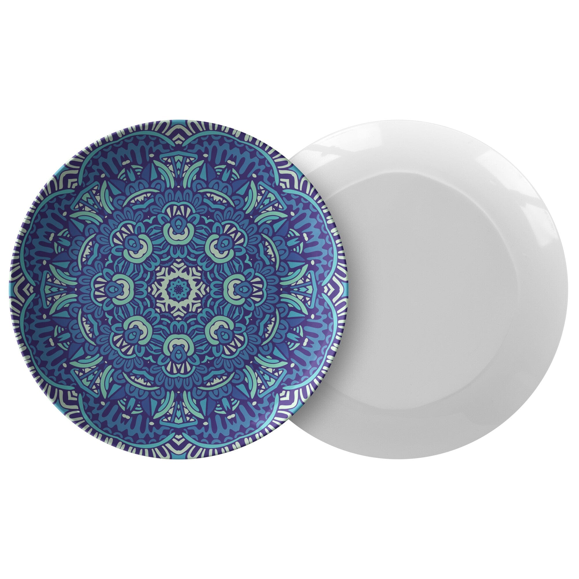 Kate McEnroe New York Mandala Dinner PlatesPlatesP20 - MAN - FLO - 86S