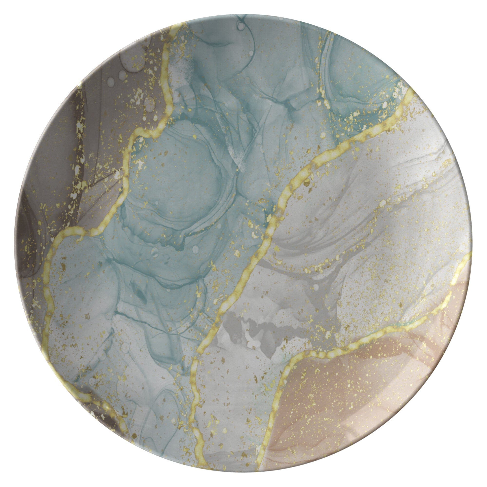 Kate McEnroe New York Marble Pastel Dinner PlatePlatesP20 - DIN - PAS - 94S