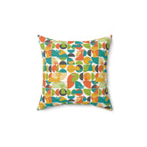 Kate McEnroe New York MCM Atomic Cat Retro Geometric Throw Pillow, 50s Mod CushionThrow Pillows15718828287161711903