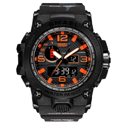 Kate McEnroe New York Men's Sports Watches Watches Camo Black Orange 66640017411