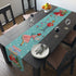 Kate McEnroe New York Merry and Bright Retro 1950s Mid Century Modern Christmas Table RunnerTable Runners82100706487864756717