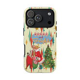 Kate McEnroe New York Merry and Bright Retro Christmas iPhone Case, 1950s Kitsch Mid Century Modern Holiday Cover, Atomic Starburst Vintage Phone AccessoryPhone Cases31599352947540994618