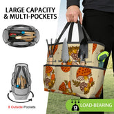 Kate McEnroe New York Merry Mushroom Retro 70s Kitschy Garden Tool Bag OrganizerGarden Tool Bag58JOLaOjm0
