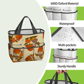 Kate McEnroe New York Merry Mushroom Retro 70s Kitschy Garden Tool Bag OrganizerGarden Tool BagrnV8EUQMic