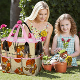 Kate McEnroe New York Merry Mushroom Retro 70s Kitschy Garden Tool Bag OrganizerGarden Tool BagSUWo6X7GMf
