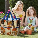 Kate McEnroe New York Merry Mushroom Retro 70s Kitschy Garden Tool Bag OrganizerGarden Tool BagSUWo6X7GMf