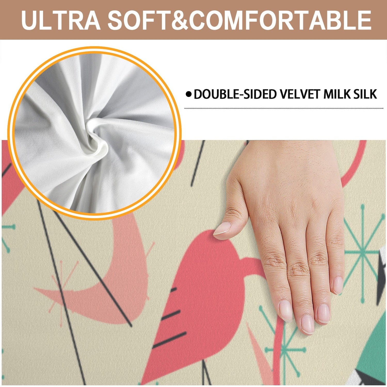 Kate McEnroe New York Mid Century Atomic Flamingo Dining Chair SlipcoversChair SlipcoversD3232934