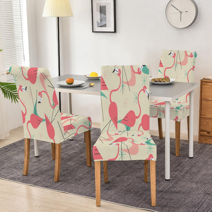Kate McEnroe New York Mid Century Atomic Flamingo Dining Chair SlipcoversChair SlipcoversD3232934