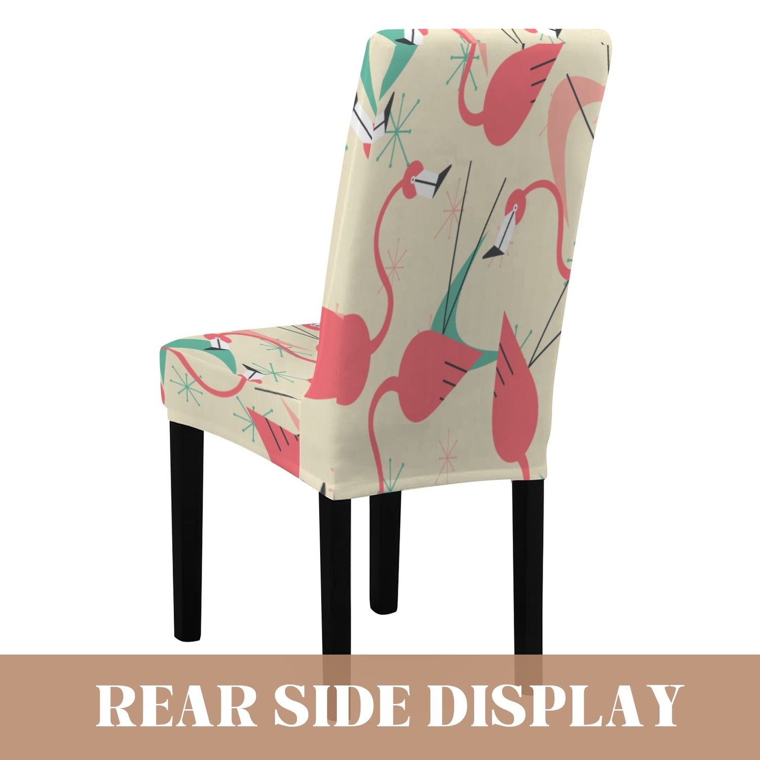 Kate McEnroe New York Mid Century Atomic Flamingo Dining Chair SlipcoversChair SlipcoversD3232934