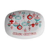 Kate McEnroe New York Mid Century Atomic Starburst Christmas Ornament Serving PlatterServing PlattersPLAT - MCM - XMAS - ORN