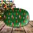 Kate McEnroe New York Mid Century Franciscan Diamond Starburst Green Christmas Serving PlatterServing PlattersFDS - GRN