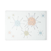 Kate McEnroe New York Mid Century Franciscan Starburst Glass Cutting Board, Retro MCM KitchenCutting Boards24541306155212577147