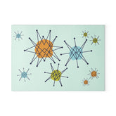 Kate McEnroe New York Mid Century Franciscan Starburst Glass Cutting Board, Retro MCM KitchenCutting Boards26820398471202446528