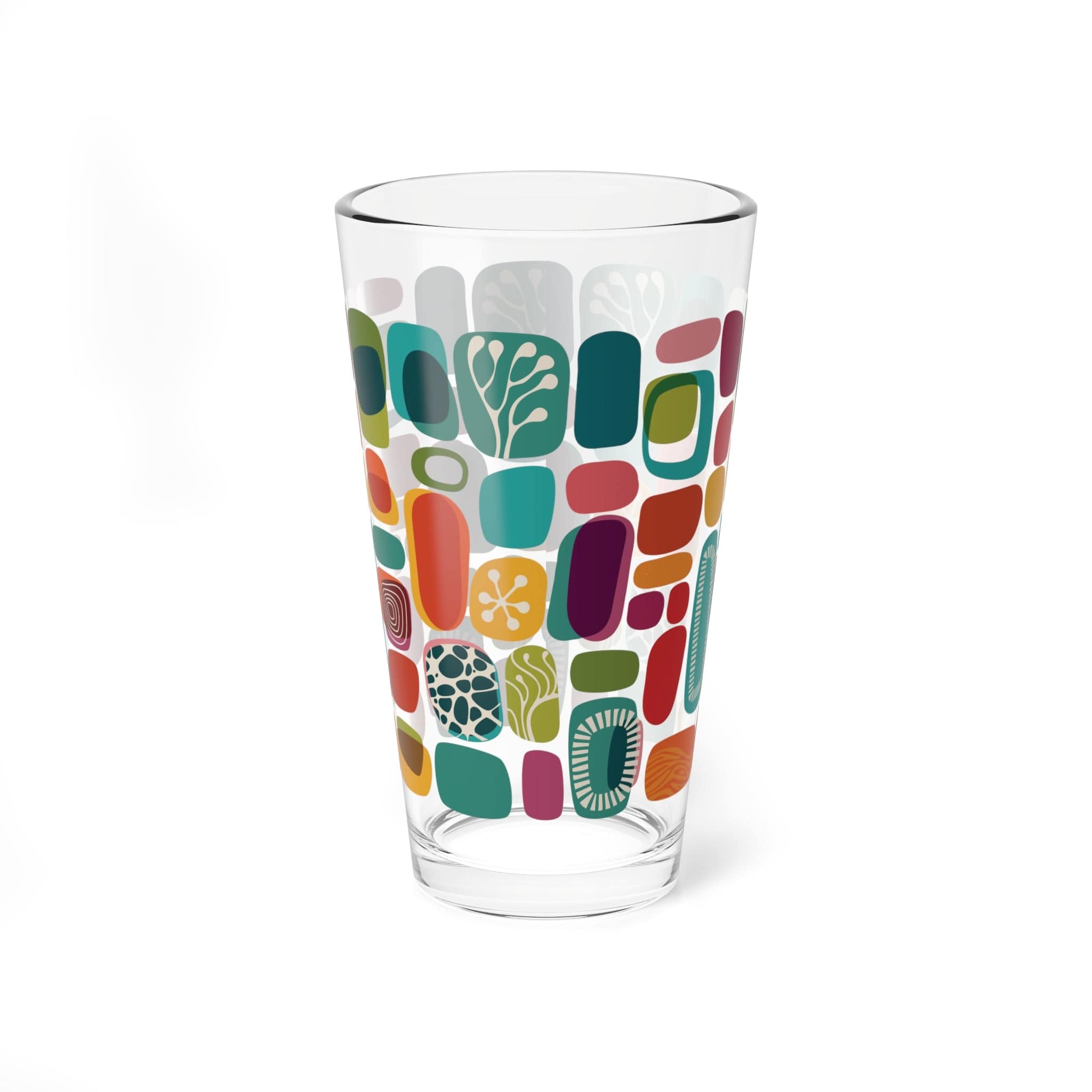 Kate McEnroe New York Mid Century Modern 1950s Amoeba Barware, Retro Cocktail Glass, Geometric Abstract Drinkware, MCM Pint GlassMixing Glasses74370479213139893780