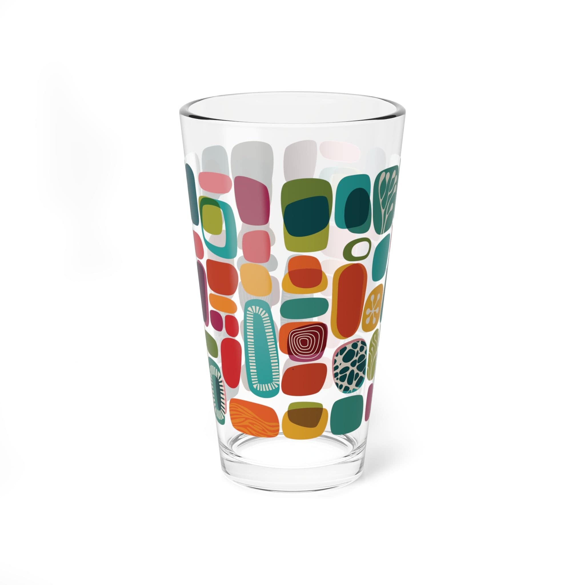Kate McEnroe New York Mid Century Modern 1950s Amoeba Barware, Retro Cocktail Glass, Geometric Abstract Drinkware, MCM Pint GlassMixing Glasses74370479213139893780