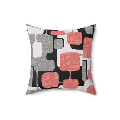 Kate McEnroe New York Mid Century Modern 1950s Retro Abstract Geometric Throw PillowThrow Pillows57580505035062000102