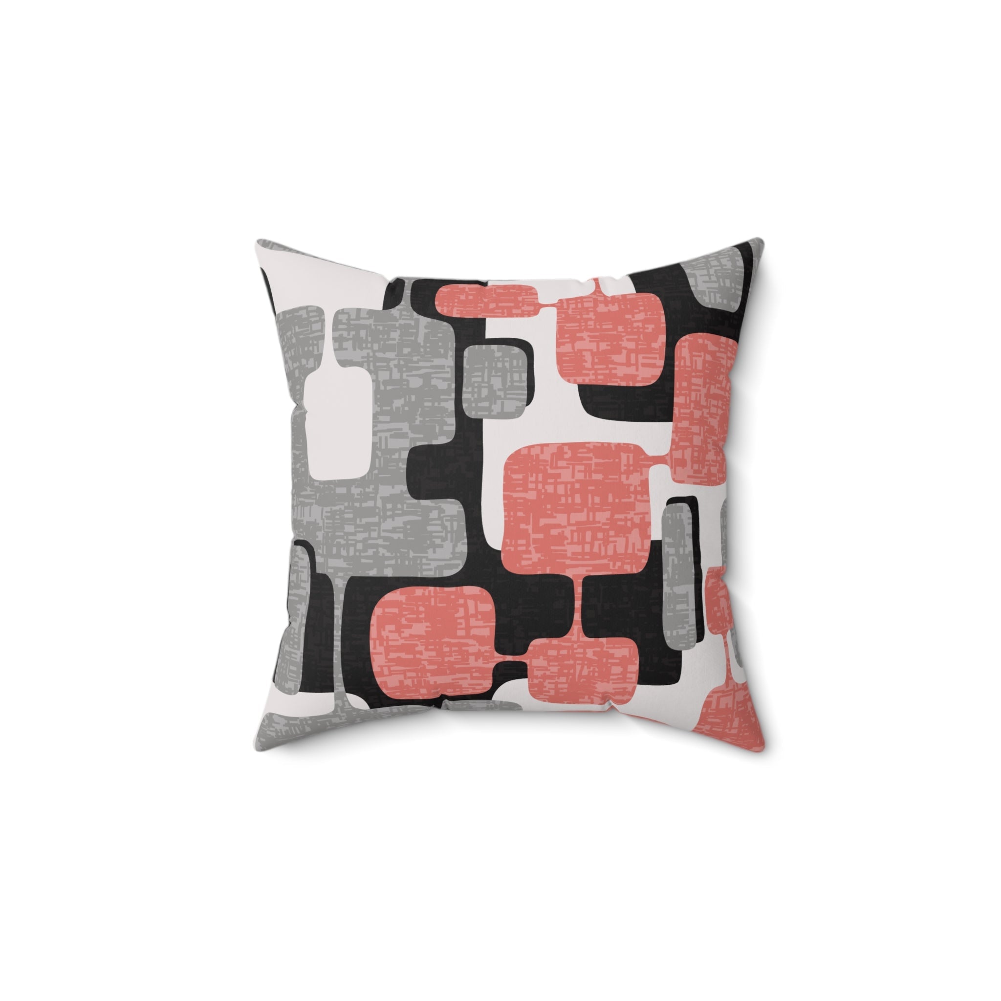 Kate McEnroe New York Mid Century Modern 1950s Retro Abstract Geometric Throw PillowThrow Pillows61651965403656069807