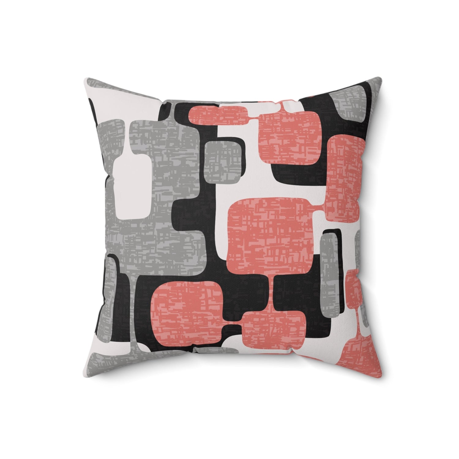 Kate McEnroe New York Mid Century Modern 1950s Retro Abstract Geometric Throw PillowThrow Pillows61651965403656069807