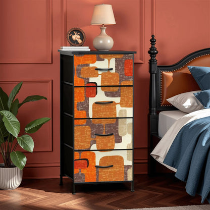 Kate McEnroe New York Mid Century Modern 60s Abstract Geometric 4 Drawer DresserDresserslTRrtkThXI