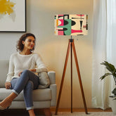 Kate McEnroe New York Mid Century Modern Abstract Atomic Tripod Floor LampTripod Floor Lamps60yODp3Z9D