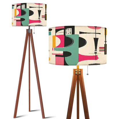Kate McEnroe New York Mid Century Modern Abstract Atomic Tripod Floor LampTripod Floor Lamps60yODp3Z9D