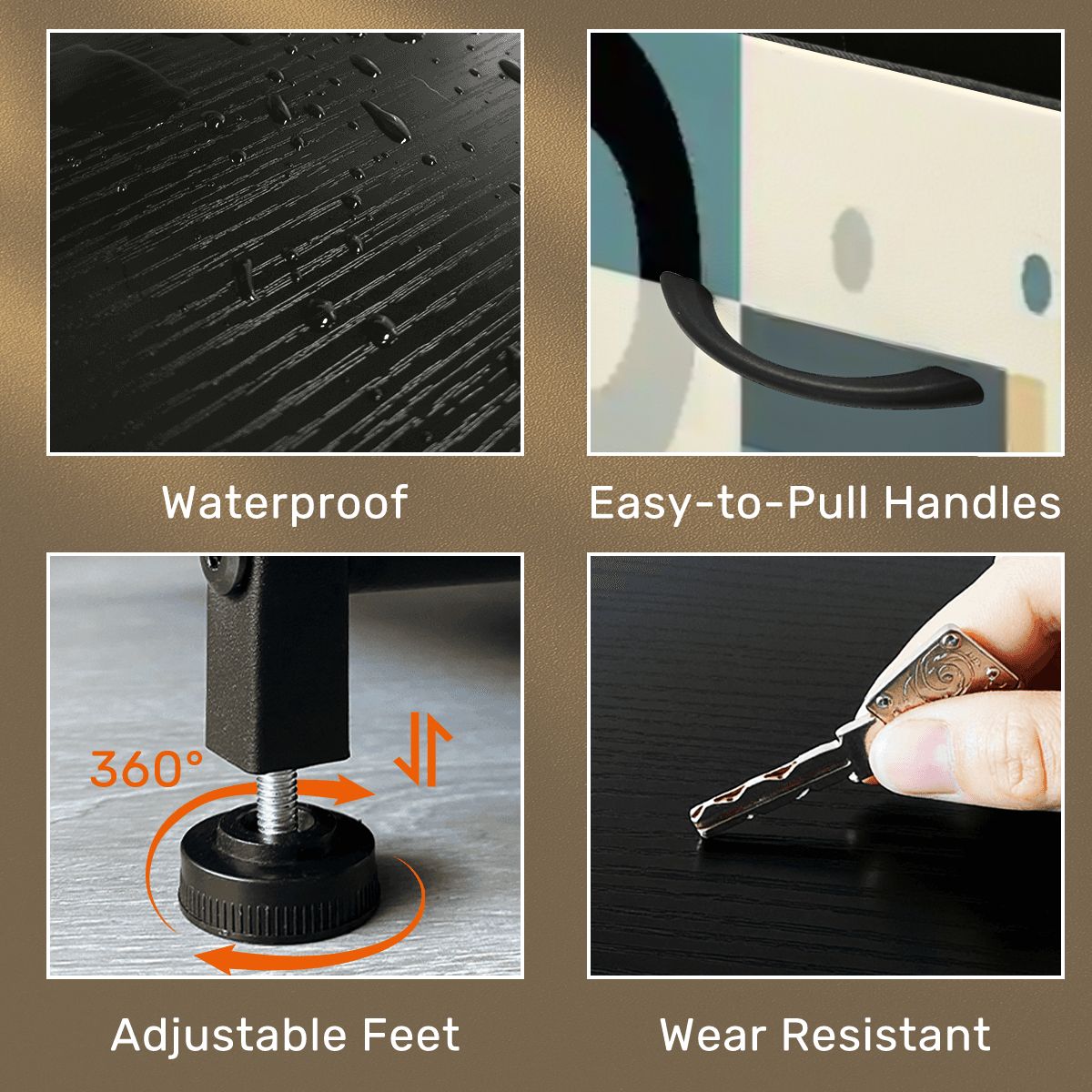 Kate McEnroe New York Mid Century Modern Abstract Bauhaus Geometric 4 Drawer ChestDressersQKZG6WQJge