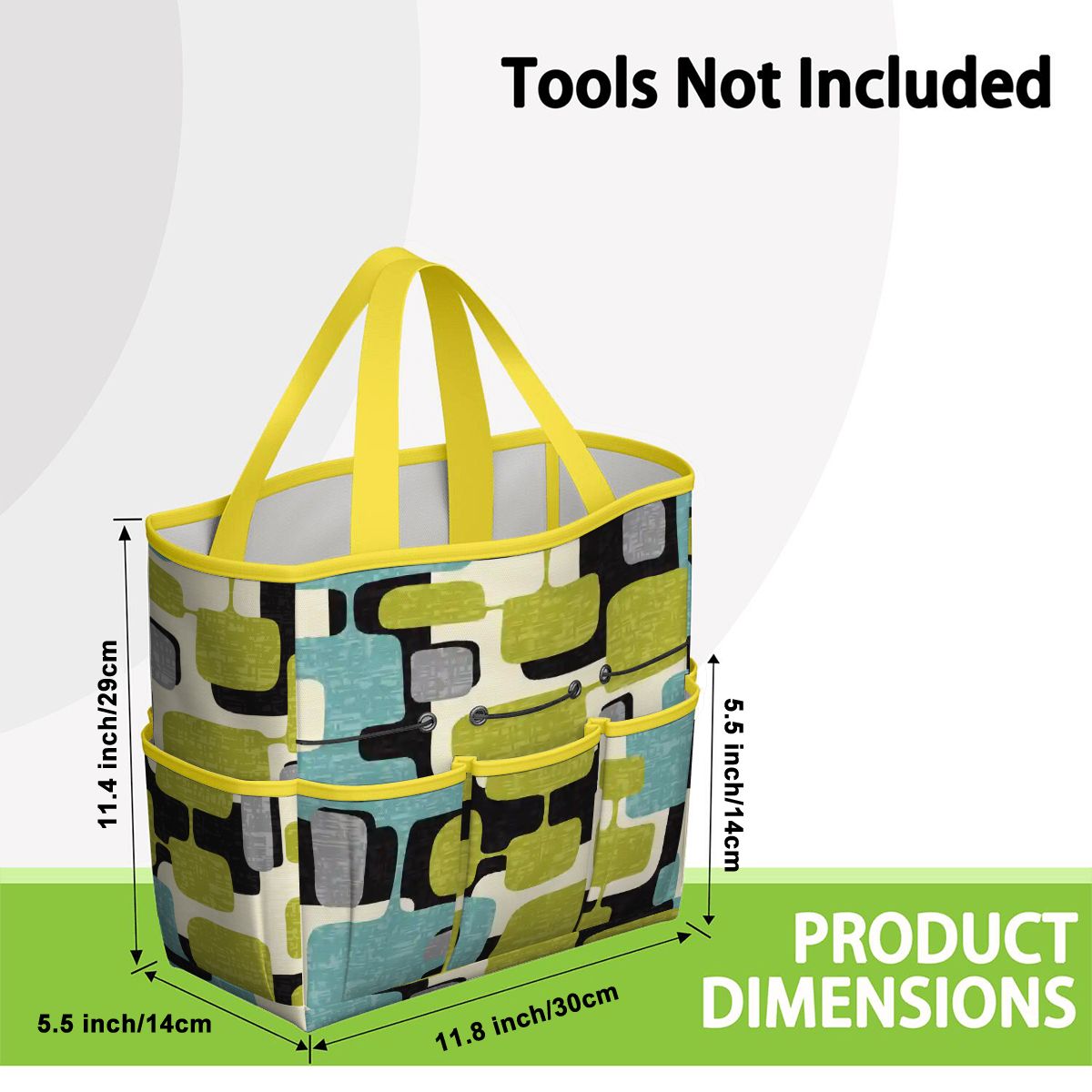 Kate McEnroe New York Mid Century Modern Abstract Geometric Garden Tool BagOutdoor LivingcqVaxEyJYg