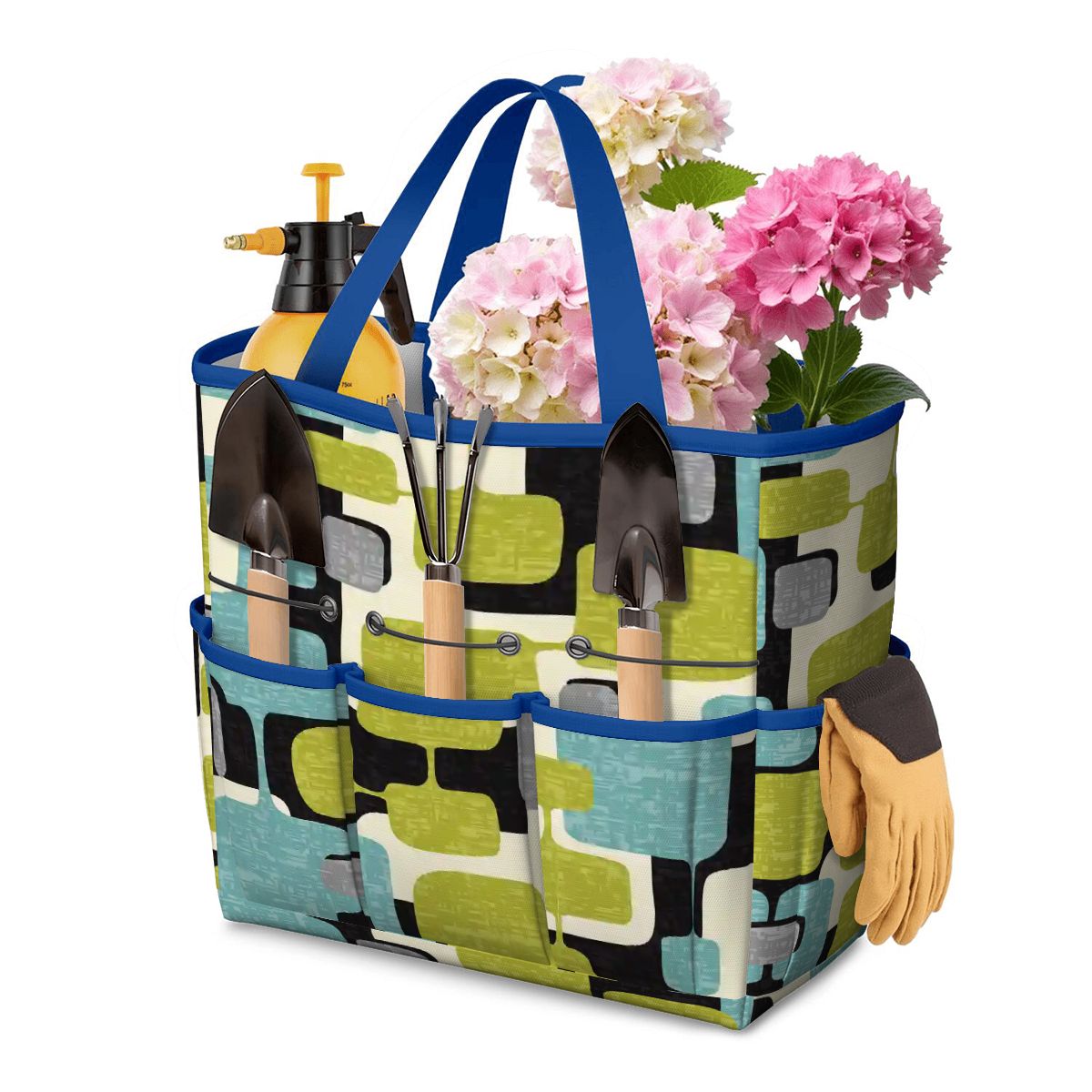 Kate McEnroe New York Mid Century Modern Abstract Geometric Garden Tool BagOutdoor LivingJDtTIUrHrF