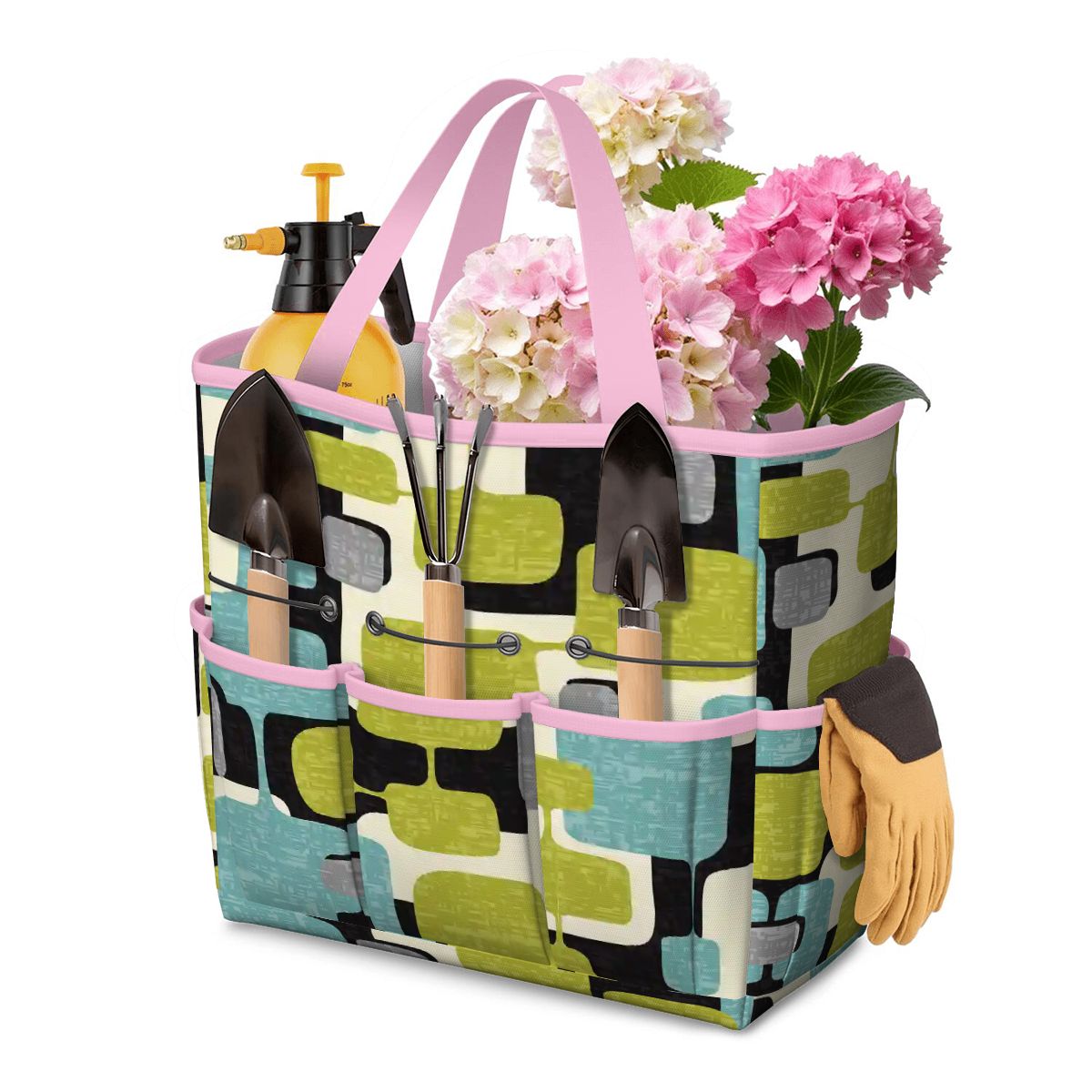 Kate McEnroe New York Mid Century Modern Abstract Geometric Garden Tool BagOutdoor LivingSWGJL1Nn3U