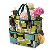Kate McEnroe New York Mid Century Modern Abstract Geometric Garden Tool BagOutdoor LivingU6Wr5Xis7m